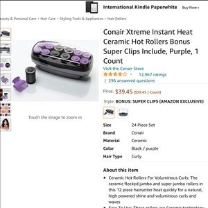 SuperJumbo Hair Rollers